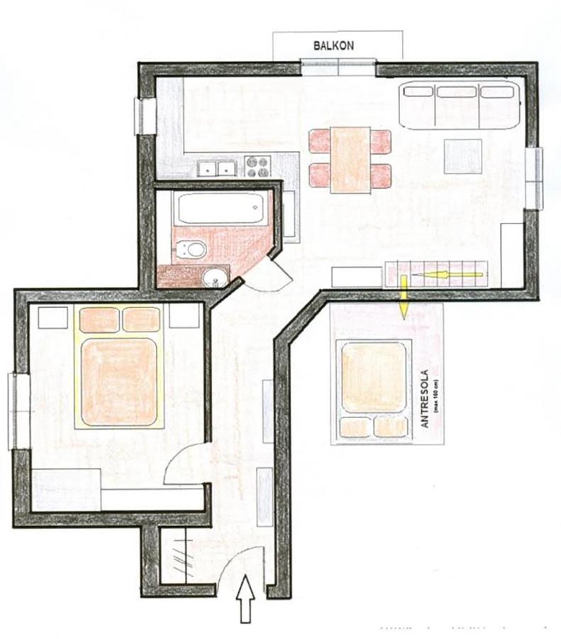 Apartamenty 4 Gory ชเจอร์ค ภายนอก รูปภาพ